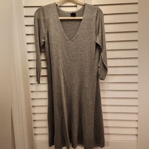 Long sleeve sweater dress, size medium